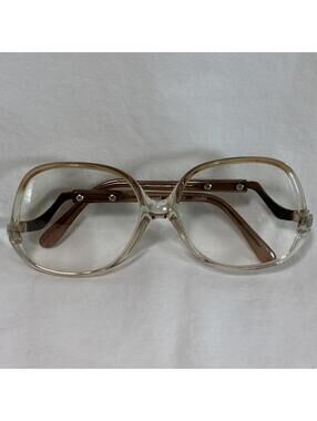 vintage 1970’s charmant eyeglasses Frames Only Funky Disco Hippie Granny core